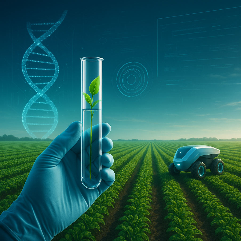 Revolutionizing the Fields: How Biotechnology is Redefining Sustainable Agriculture in 2025