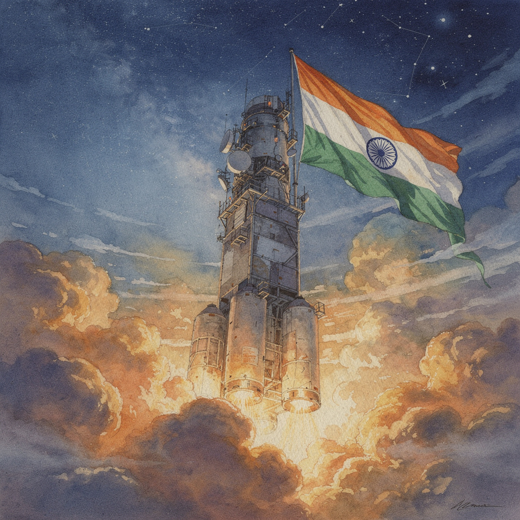 India's Space Leap: BlueBird 6 Transforms Satellite Communications