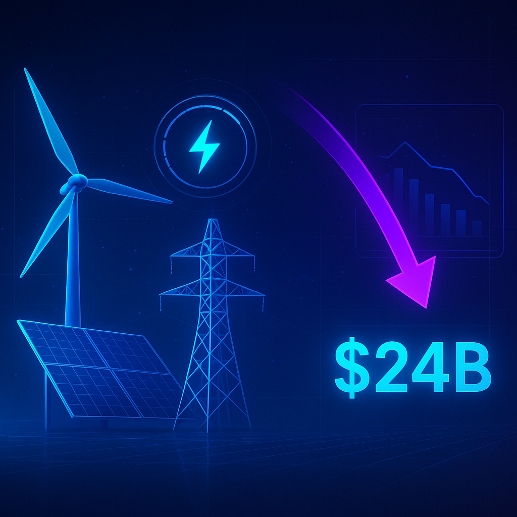 Clean Energy in Crisis: $24 Billion Withdrawn as Policy Winds Shift